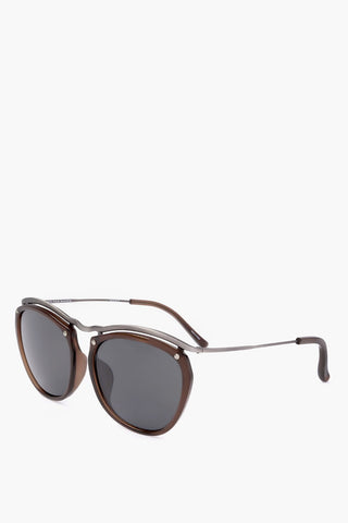 DRIES VAN NOTEN Sunglasses with Metal Bridge