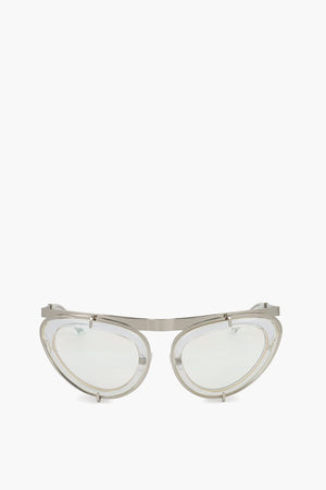 ERDEM Cat-Eye Sonnenbrille mit Metallfassung