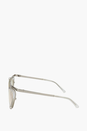 ERDEM Cat-Eye Sonnenbrille mit Metallfassung