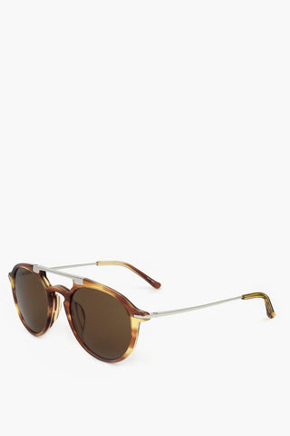 DRIES VAN NOTEN Aviator Sunglasses with Metal Bridge