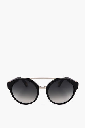 ANN DEMEULEMEESTER Oversized-Sonnenbrille mit Metallsteg