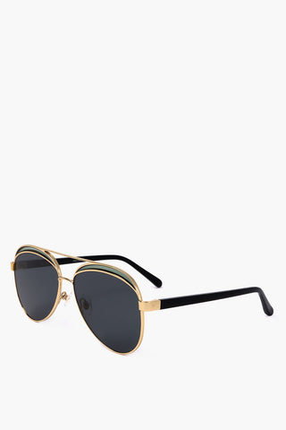 NO 21 Aviator-Sonnenbrille mit Metallfassung
