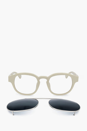 DRIES VAN NOTEN Wayfarer-Sonnenbrille mit abnehmbarer Maske