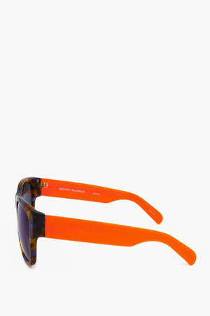 MATTHEW WILLIAMSON Tortoiseshell Wayfarer Sunglasses