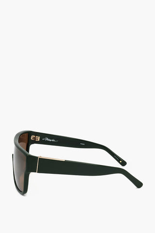 PHILLIP LIM Occhiali da Sole Shield con Montatura in Plastica