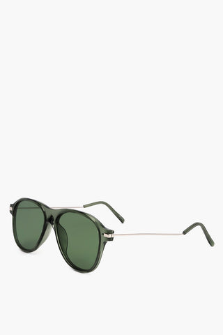 DRIES VAN NOTEN Aviator Sunglasses with Tone-on-Tone Lenses