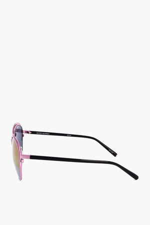 MATTHEW WILLIAMSON Clubmaster Sunglasses with Multicolor Lenses