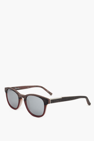 PHILLIP LIM 웨이페어러 선글라스 우드 이펙트 프레임