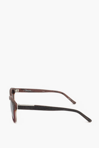 PHILLIP LIM 웨이페어러 선글라스 우드 이펙트 프레임