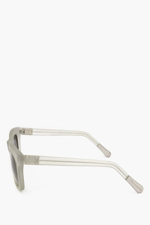 KRIS VAN ASSCHE Wayfarer-Sonnenbrille mit matter Fassung
