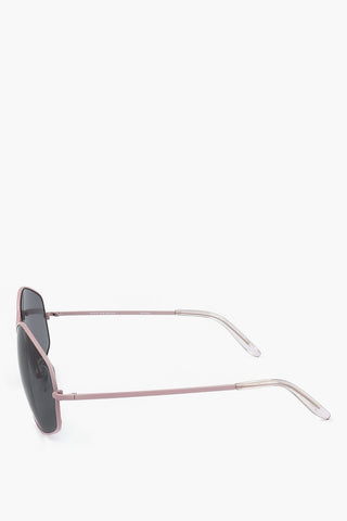 DRIES VAN NOTEN Fünfeckige Sonnenbrille mit Doppelsteg