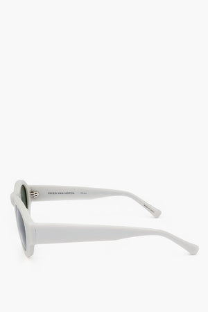 DRIES VAN NOTEN Oval-Sonnenbrille mit See-Through-Fassung