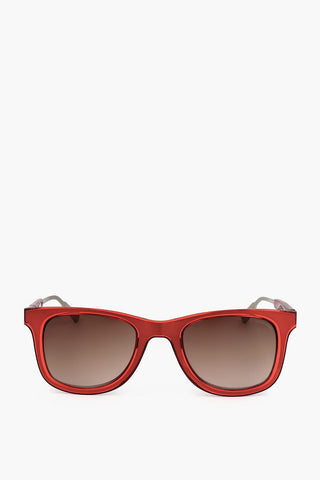 KRIS VAN ASSCHE Wayfarer Sunglasses with Gradient Lenses