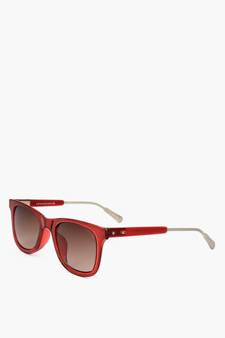 KRIS VAN ASSCHE Wayfarer Sunglasses with Gradient Lenses