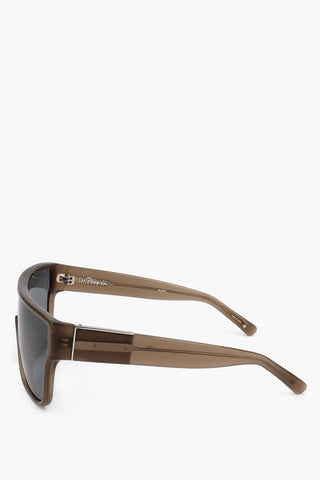 PHILLIP LIM Occhiali da Sole Shield con Montatura See Through
