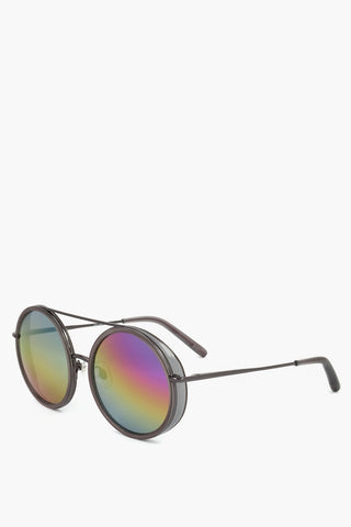 MATTHEW WILLIAMSON Round-Sonnenbrille mit mehrfarbigen Gläsern