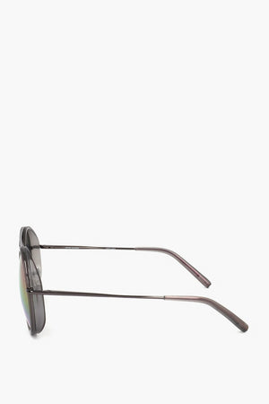 MATTHEW WILLIAMSON Round Sunglasses with Multicolor Lenses