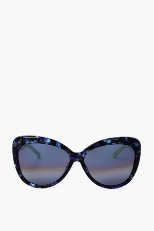 MATTHEW WILLIAMSON Butterfly Sunglasses with Tortoiseshell Effect