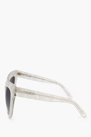 ERDEM Butterfly Sunglasses with Lace-Effect Frame