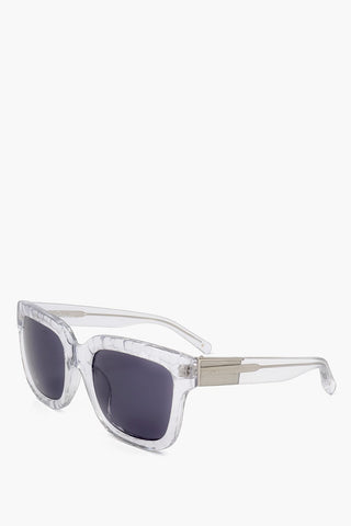 PHILLIP LIM Transparent-Frame Wayfarer Sunglasses