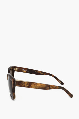 PHILLIP LIM Wayfarer-Sonnenbrille mit marmorierter Fassung