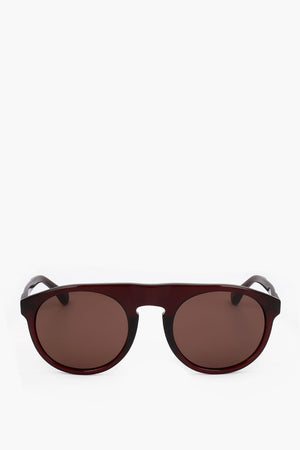 DRIES VAN NOTEN Aviator Sunglasses with Plastic Frame