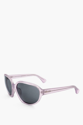 DRIES VAN NOTEN Cat-eye Sunglasses with Transparent Frame