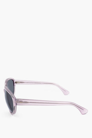 DRIES VAN NOTEN Cat-eye Sunglasses with Transparent Frame