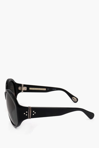 ANN DEMEULEMEESTER Round Oversized Sunglasses