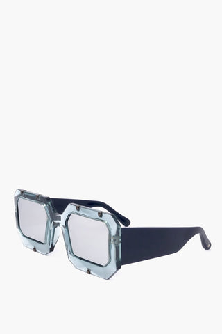 MARKUS LUPFER Square Sunglasses with Transparent Frame