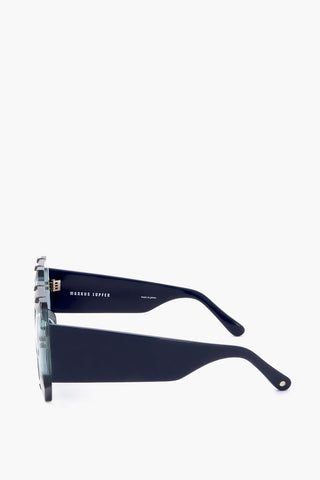 MARKUS LUPFER Square Sunglasses with Transparent Frame