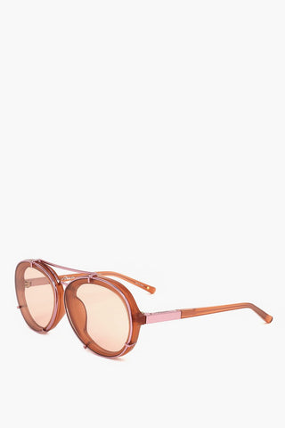 PHILLIP LIM Occhiali da Sole Aviator con Ponte in Metallo