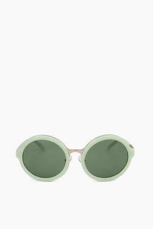 PHILLIP LIM Oval Sunglasses with Metal Bridge