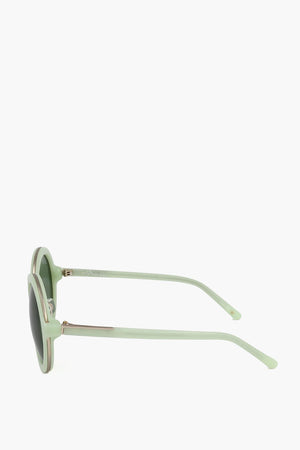 PHILLIP LIM Oval Sunglasses with Metal Bridge