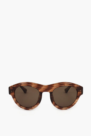 DRIES VAN NOTEN Sunglasses with Patterned Frame