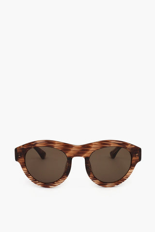 DRIES VAN NOTEN Sunglasses with Patterned Frame