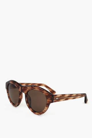 DRIES VAN NOTEN Sunglasses with Patterned Frame