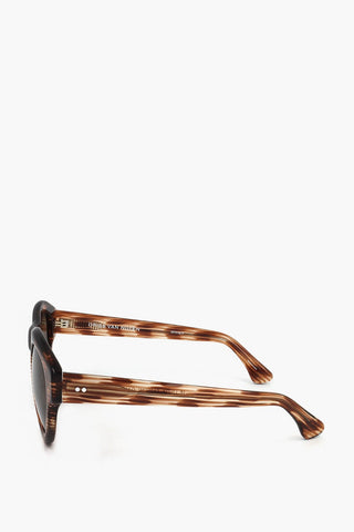 DRIES VAN NOTEN Sunglasses with Patterned Frame