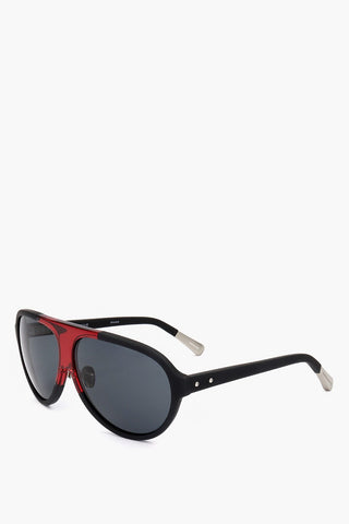 KRIS VAN ASSCHE Aviator Sunglasses with Two-Tone Frame