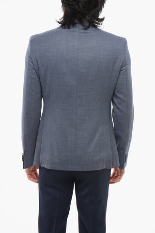 CC COLLECTION Blazer aus reiner Wolle RESET mit Pattentaschen
