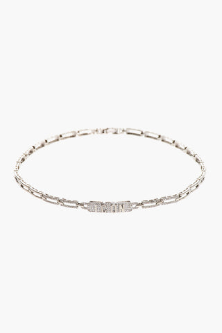 Choker ICON CLUBBING in Metallo Impreziosito da Strass
