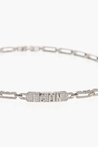 Choker ICON CLUBBING in Metallo Impreziosito da Strass