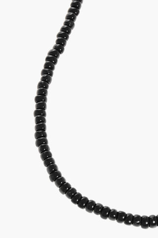 Metal Necklace with Resin Beads