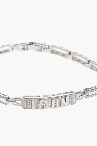 Bracciale ICON CLUBBING in Metallo Impreziosito da Strass