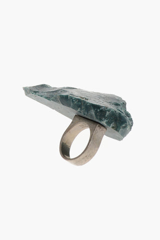 Metal Ring with Stone