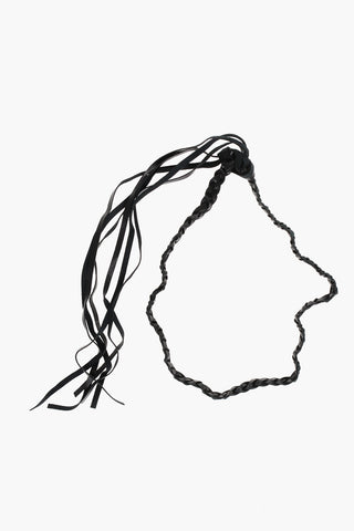 Geflochtene Lederkette