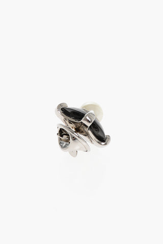 Metal Pin with Central Bead