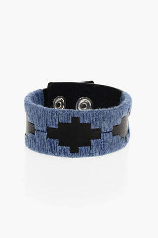 Embroidered Leather ENDLESS JOURNEY Bracelet