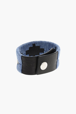 Embroidered Leather ENDLESS JOURNEY Bracelet