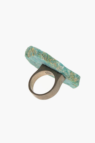 Metal Ring with Stone